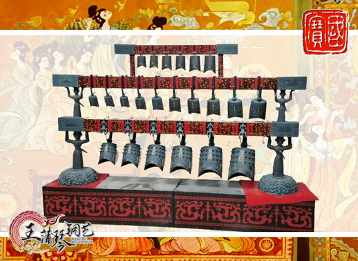 22件C型編鐘、小型演奏級、F調(diào)主旋律